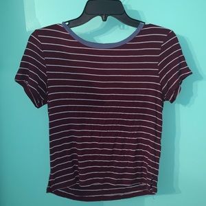 Striped Crop Top